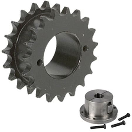 Martin Roller Chain Sprocket, 80 Chain, 17 Teeth, 2 Row of Teeth DS80Q17H